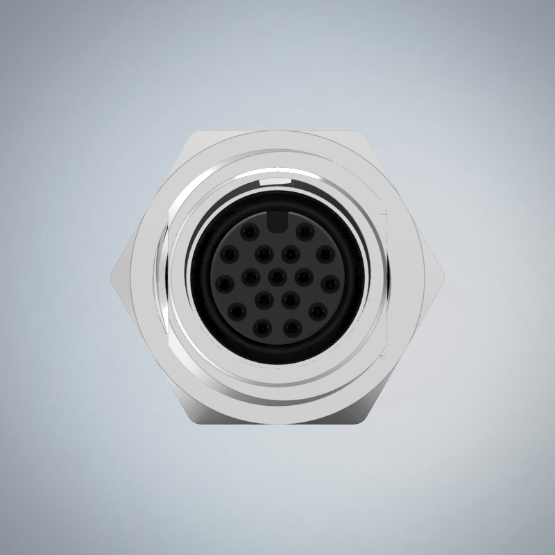 M12-17P(F)A CODE前鎖插板式防水連接器(PG9)_HGF3-M1217P-01-11
