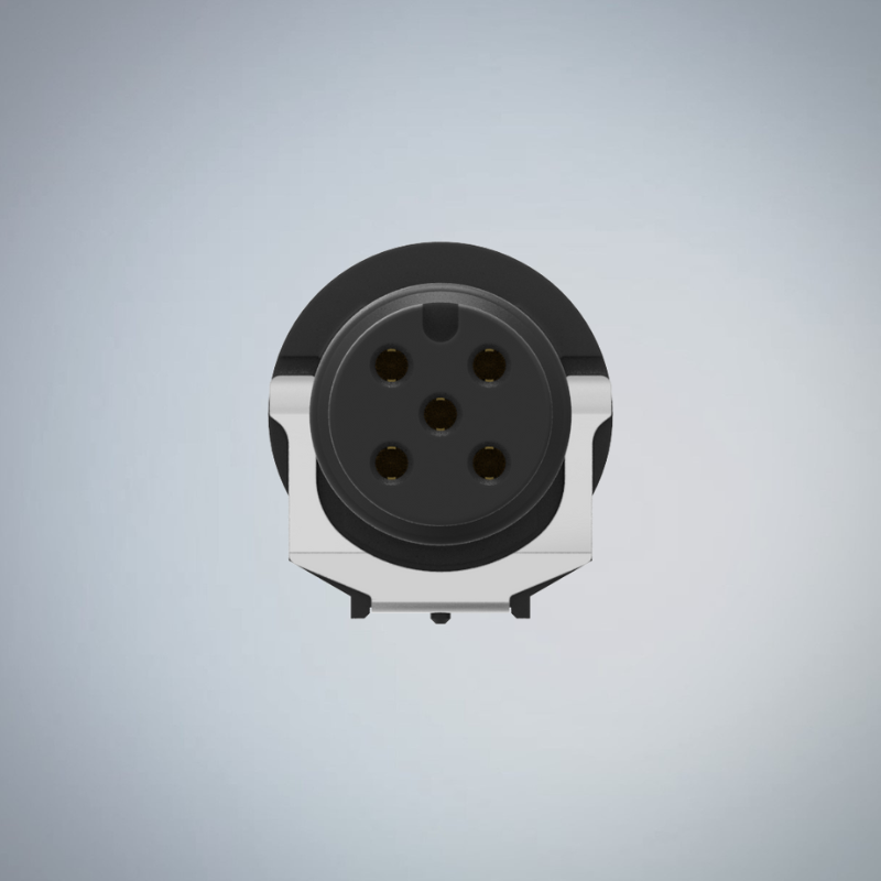 M12-5P(F)A CODE插板式防水連接器(兩件式零件)_HGF4-M1205P-03-11