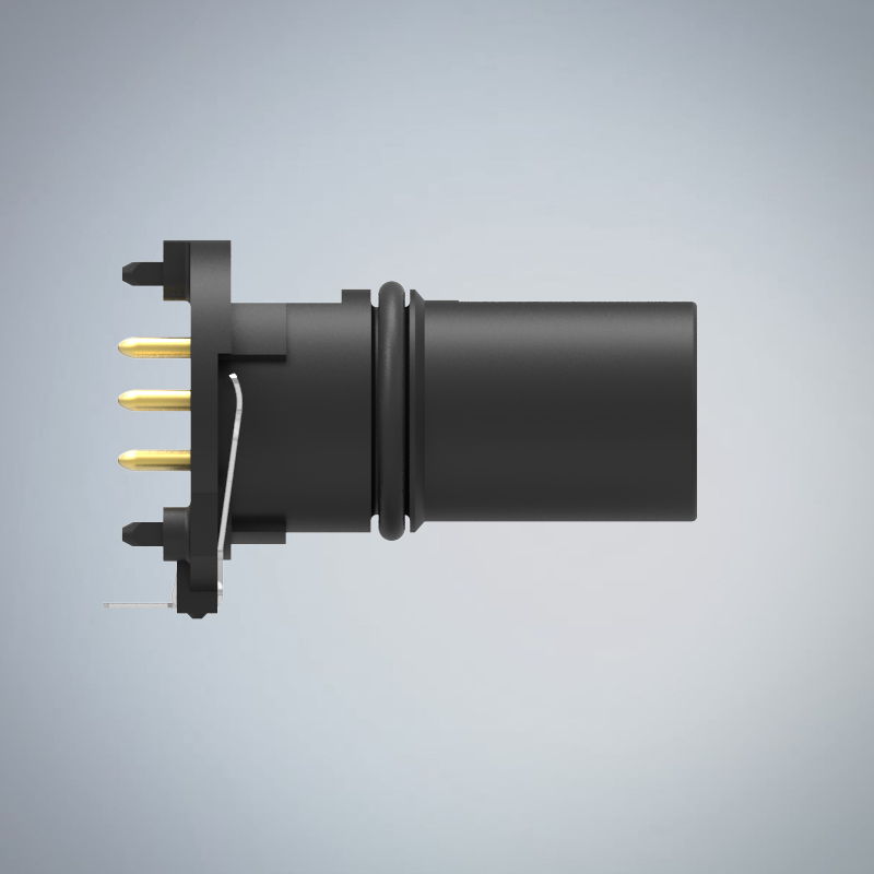 M12-6P(F)A CODE插板式防水連接器(下塞孔)(兩件式零件)_HGF4-M1206P-01-11