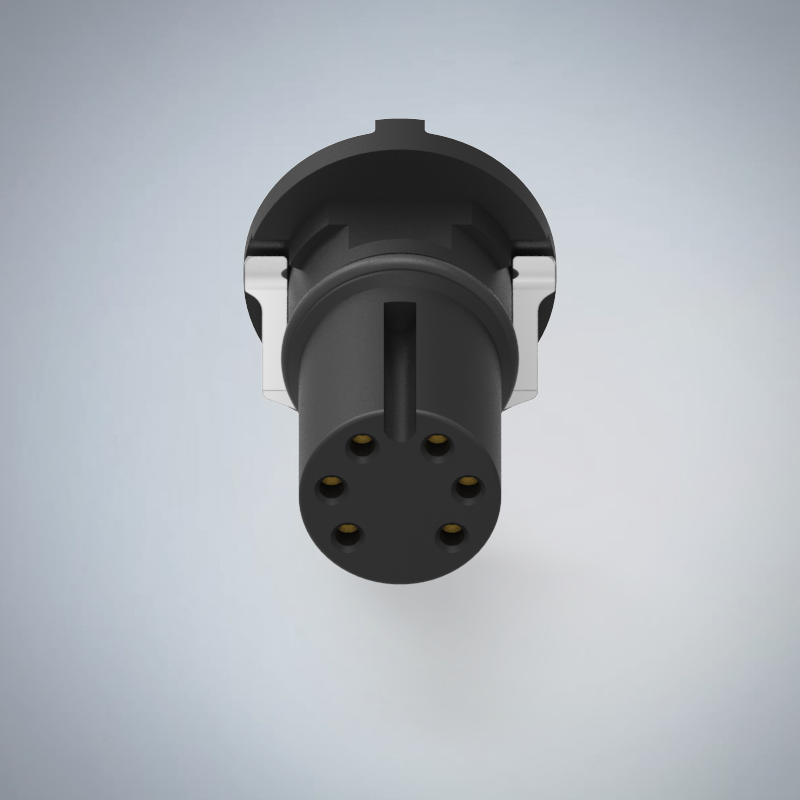 M12-6P(F)A CODE插板式防水連接器(下塞孔)(兩件式零件)_HGF4-M1206P-01-11
