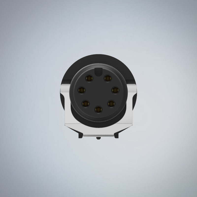 M12-7P(F)A CODE插板式防水連接器(兩件式零件)_HGF4-M1207P-01-11