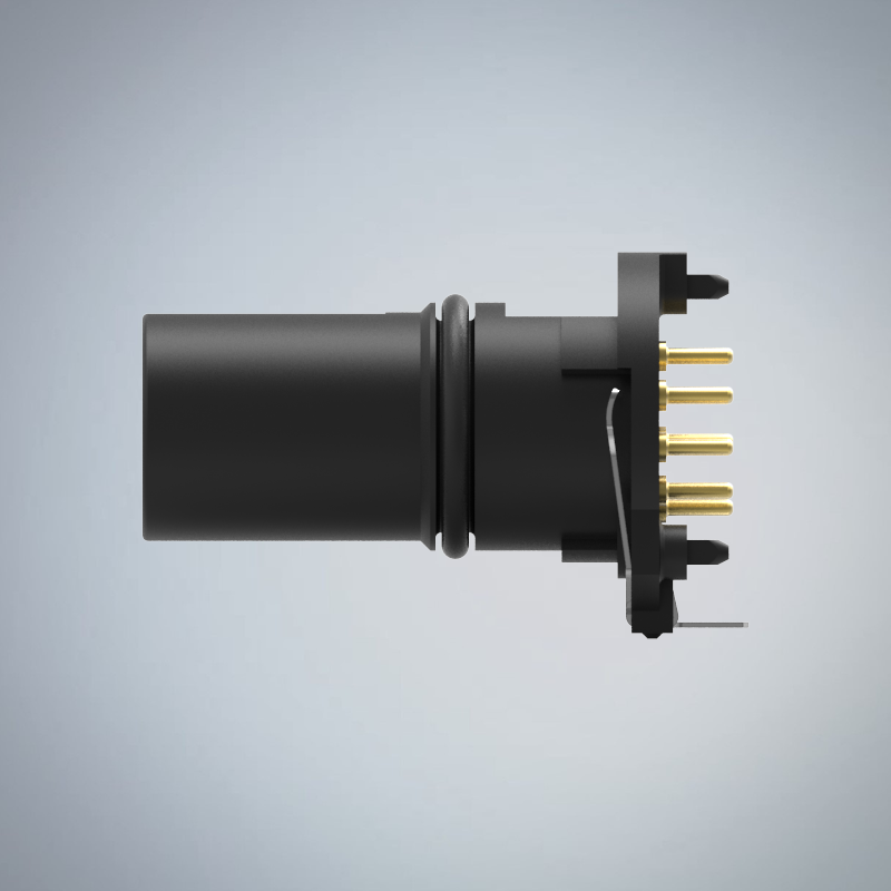 M12-12P(F)A CODE插板式防水連接器(兩件式零件)_HGF4-M1212P-01-11