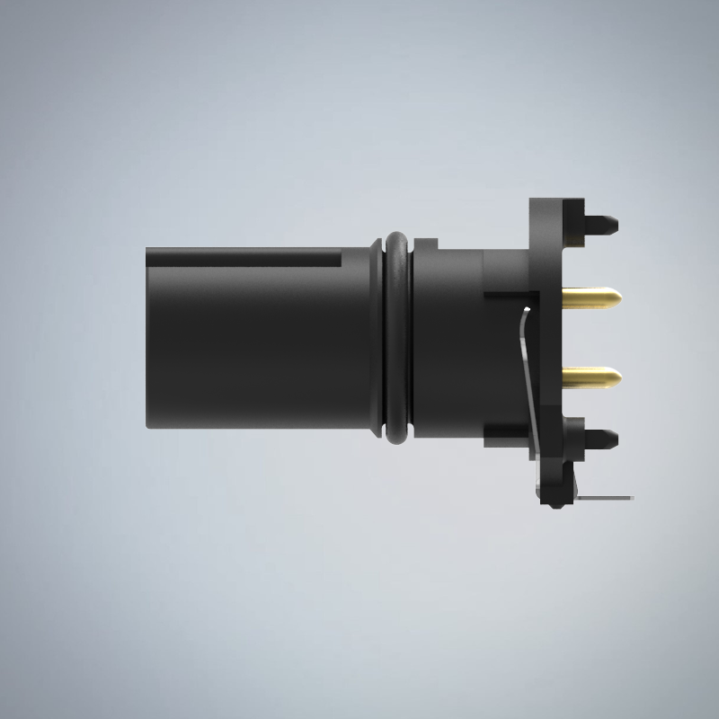 M12-4P(F)B CODE插板式防水連接器(兩件式零件)_HGF4-M1204P-03-11