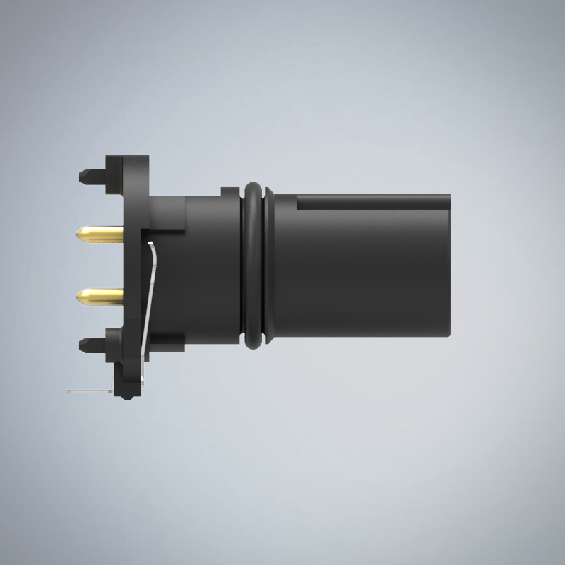 M12-4P(F)B CODE插板式防水連接器(兩件式零件)_HGF4-M1204P-03-11