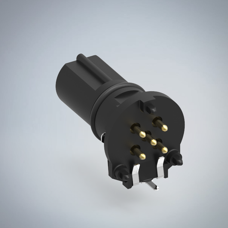 M12-5P(F)B CODE插板式防水連接器(兩件式零件)_HGF4-M1205P-05-11