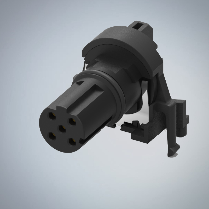 M12-5P(F)D CODE插板式90度防水連接器(兩件式零件)_HGF2-M1205P-244-11