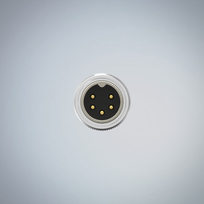 M16-5P(M)金屬組裝式防水連接器(點位A)_HGM2-M1605P-23-11