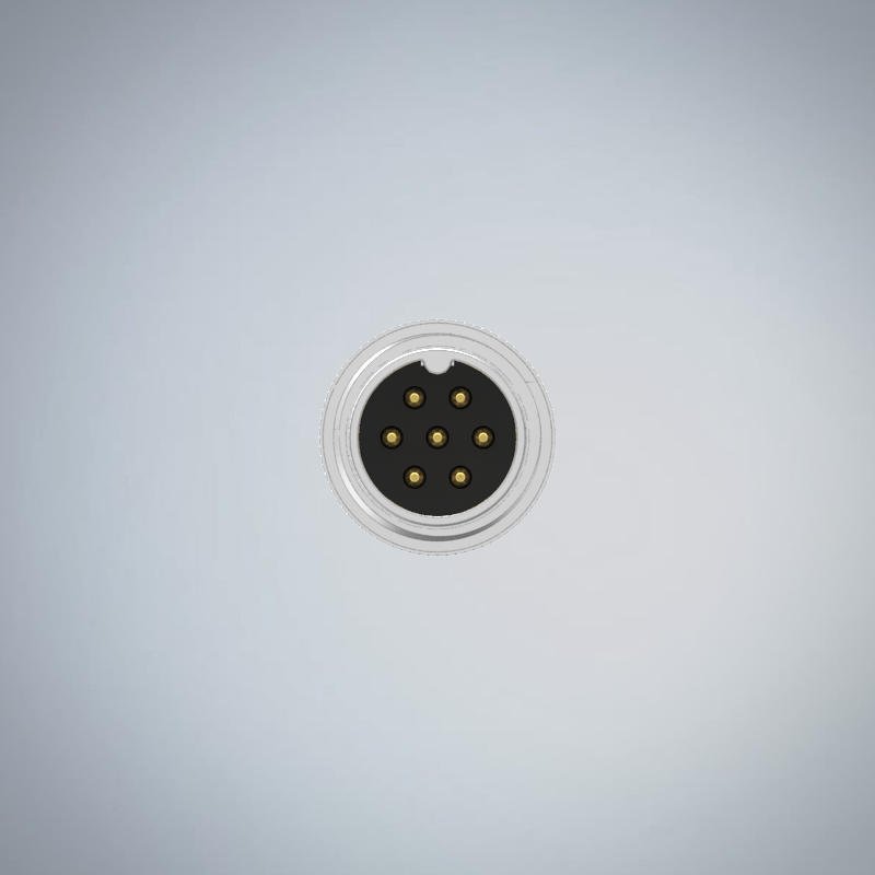 M16-7P(M)金屬組裝式防水連接器(點位A)_HGM2-M1607P-15-11