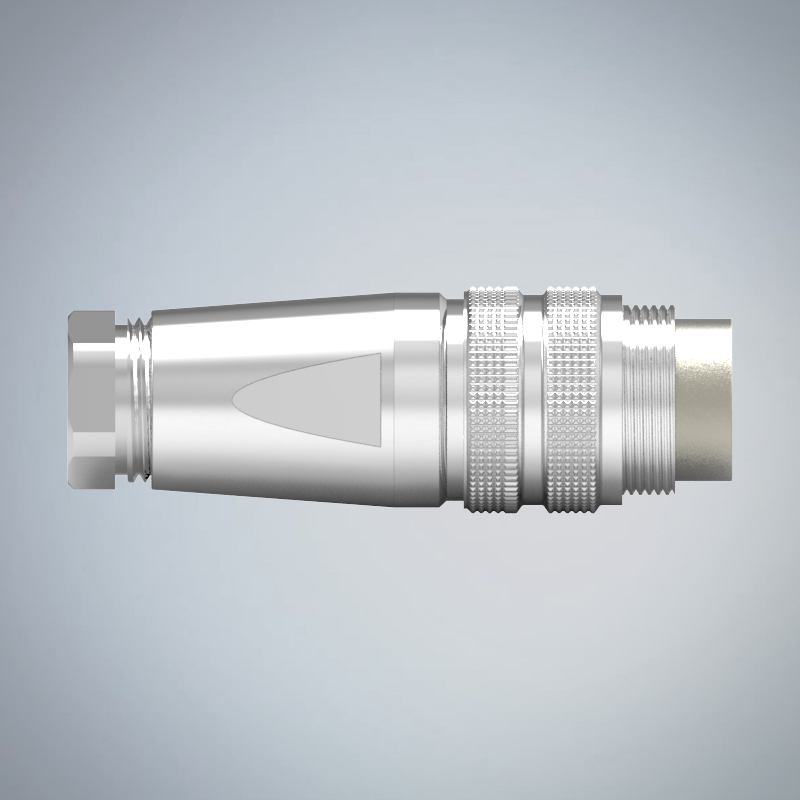 M16-8P(M)金屬組裝式防水連接器_HGM2-M1608P-08
