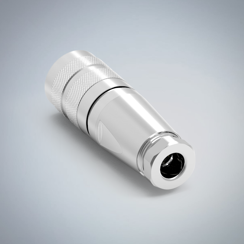 M16-12P(F)金屬組裝式防水連接器_HGF2-M1612P-11-11