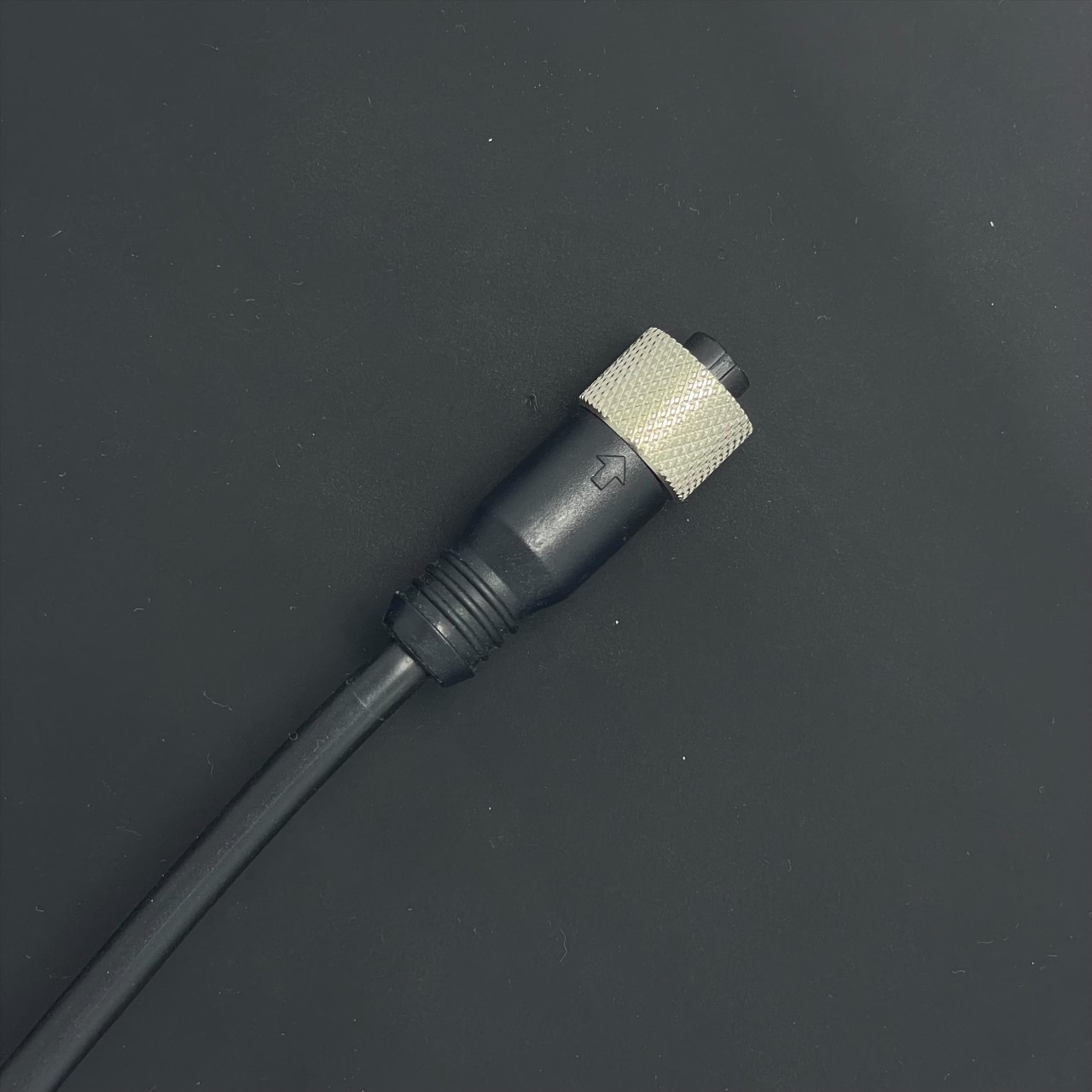 M12(F)180度射出成型防水連接線材