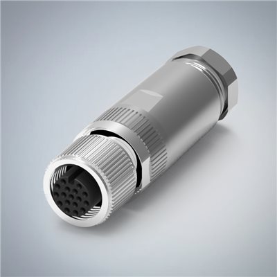 M12-17P(F)A CODE金屬組裝防水組裝式