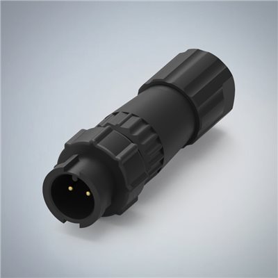 A SIZE-2P(M)快鎖半牙組裝式防水連接器