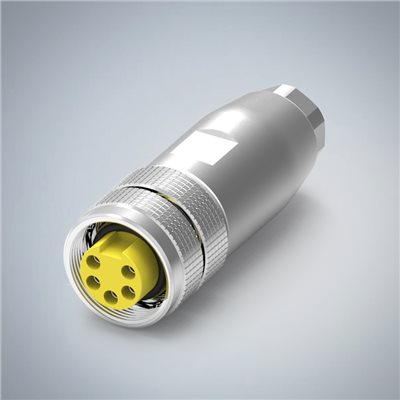 M23-5P(F)金屬組裝式防水連接器