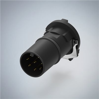 M12-8P(M)A CODE插板式防水連接器(兩件式零件)