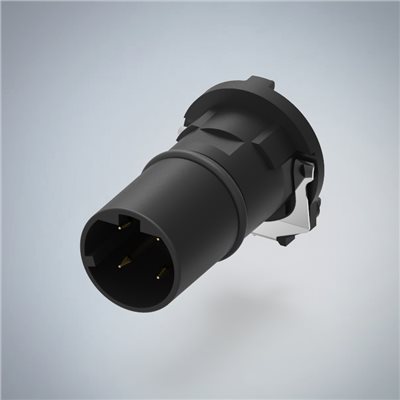 M12-4P(M)D CODE插板式防水連接器(兩件式零件)