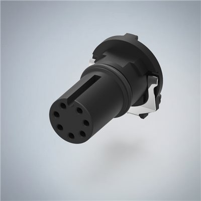 M12-7P(F)A CODE插板式防水連接器(兩件式零件)