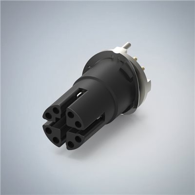 M12-8P(F)X CODE插板式防水連接器(兩件式零件)