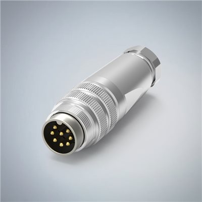 M16-8P(M)金屬組裝式防水連接器