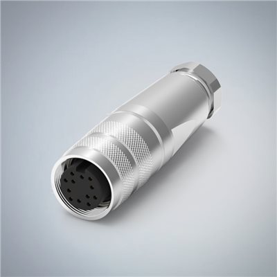 M16-12P(F)金屬組裝式防水連接器